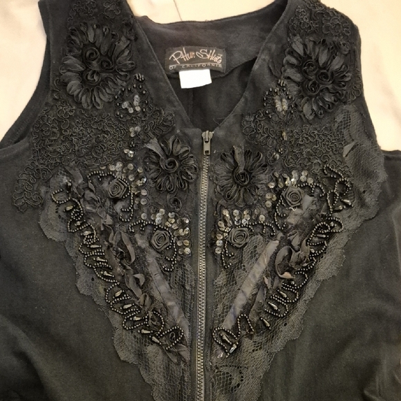 Elegant Sleek Black Jumpsuit - Picture 6 of 9